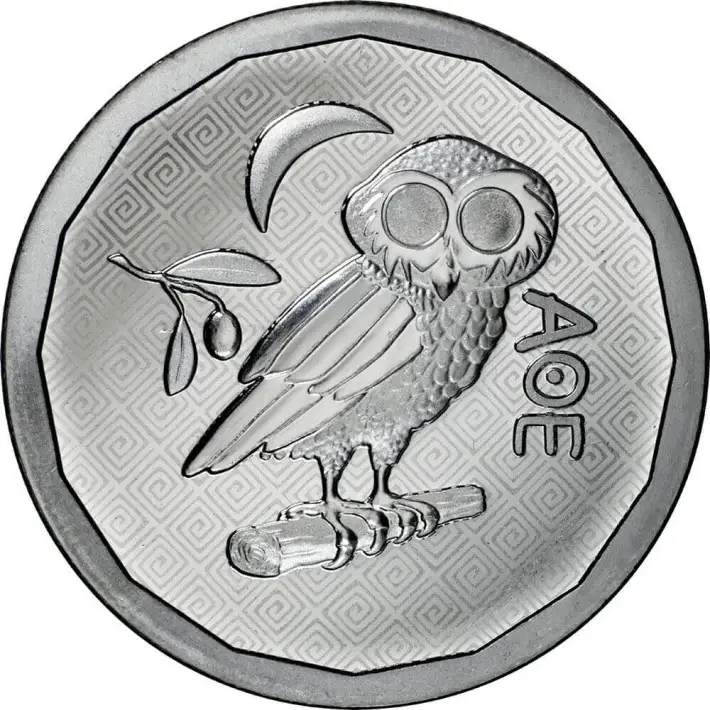 2024 St Helena Silver Athena Owl 1 oz £1 - BU - Five 5 Coins #3