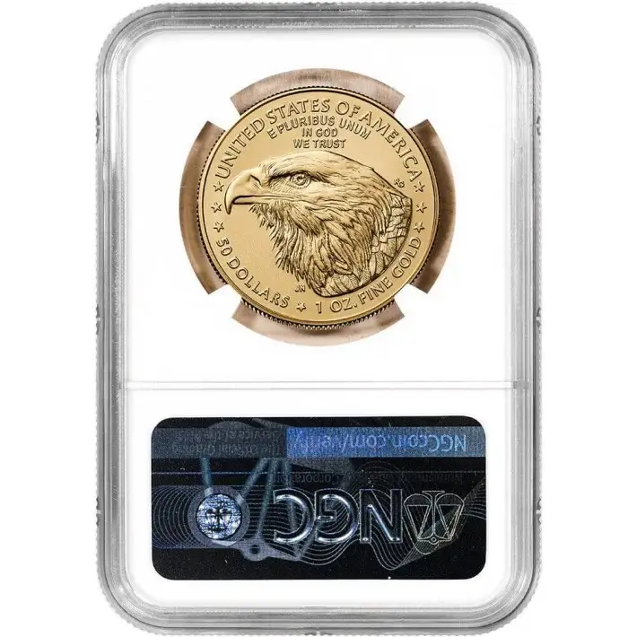 2025 American Gold Eagle 1 oz $50 - NGC MS70 Early Releases #2