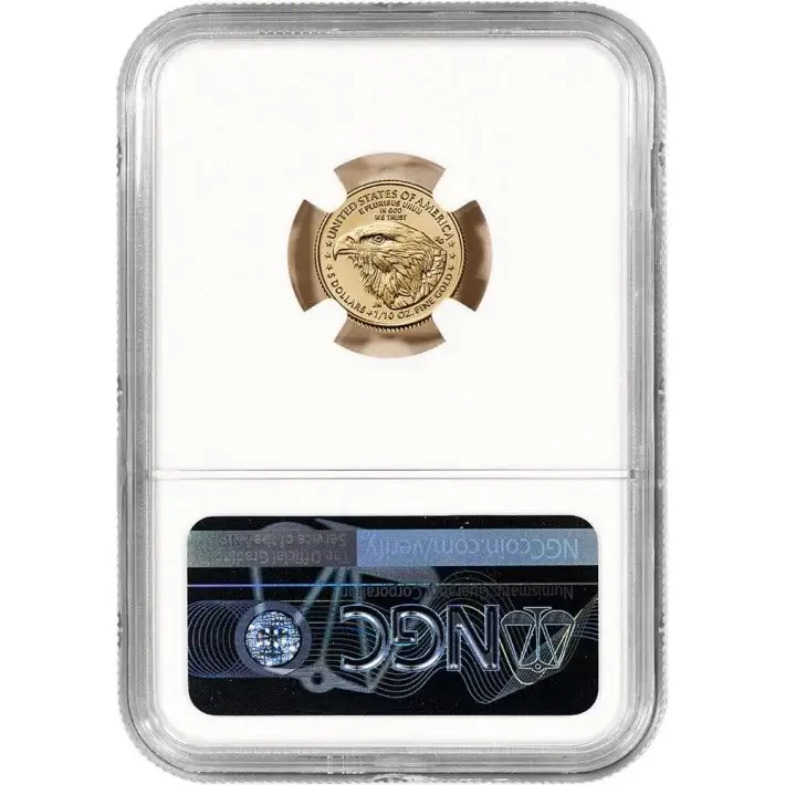 2025 American Gold Eagle 1/10 oz $5 - NGC MS70 Early Releases #2