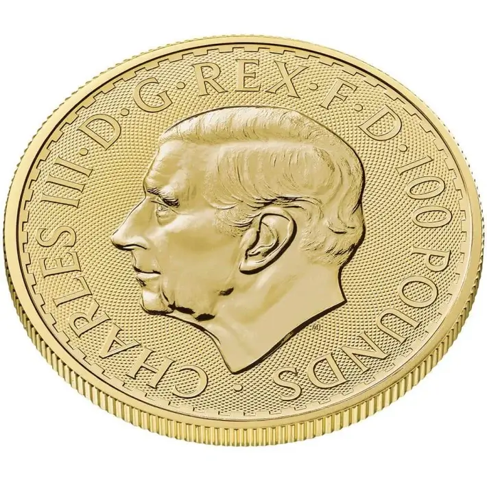 2025 Great Britain Gold Britannia £100 1 oz BU Tube of Ten 10 Coins #4