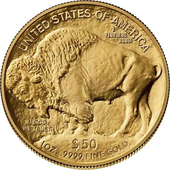 2025 American Gold Buffalo 1 oz $50 - BU #2