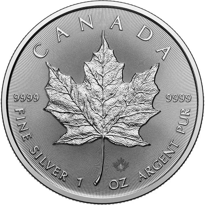2025 Canada Silver Maple Leaf - 1 oz - $5 - BU - Sealed 500 Coin Monster Box #3