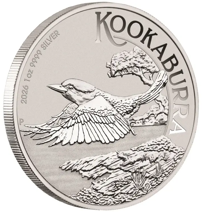 2026 P Australia Silver Kookaburra 1 oz $1 - BU - 1 Box - Sealed 100 Coin Box #3