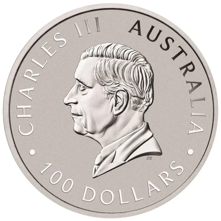 2026 P Australia Platinum Kangaroo 1 oz $100 - BU #2
