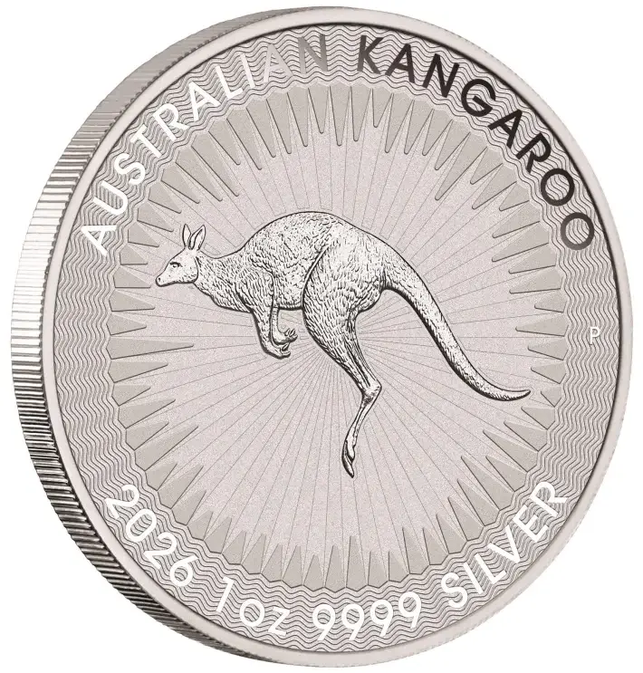 2026 P Australia Silver Kangaroo 1 oz $1 BU #1