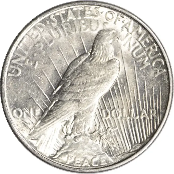 1928 S US Peace Silver Dollar $1 - AU - Roll of 20 Coins #2
