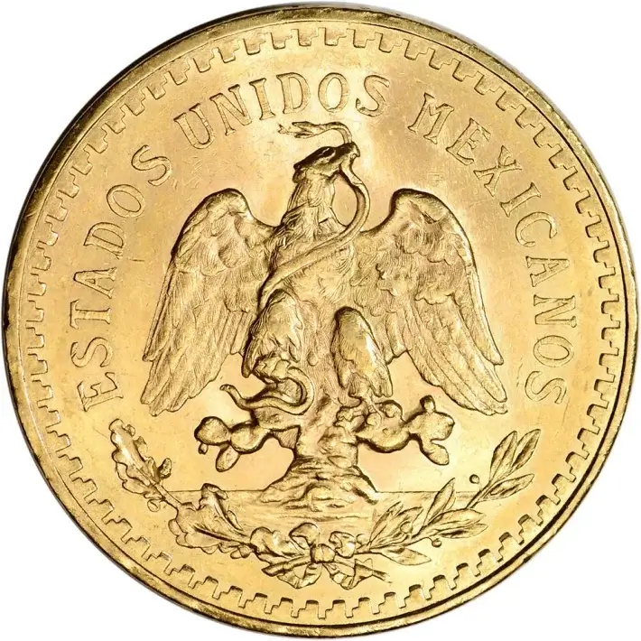 1930 Mexico Gold 50 Pesos - Average Circulated - 1.2056 oz #2