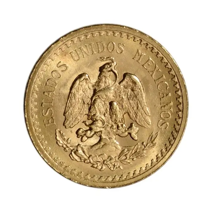 1945 Mexico Gold 2 1/2 Pesos .0603 oz - BU Restrike #2