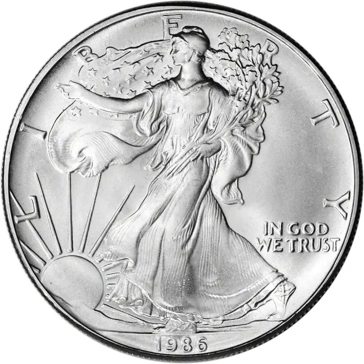 1986 American Silver Eagle Coin - NGC MS69 #2