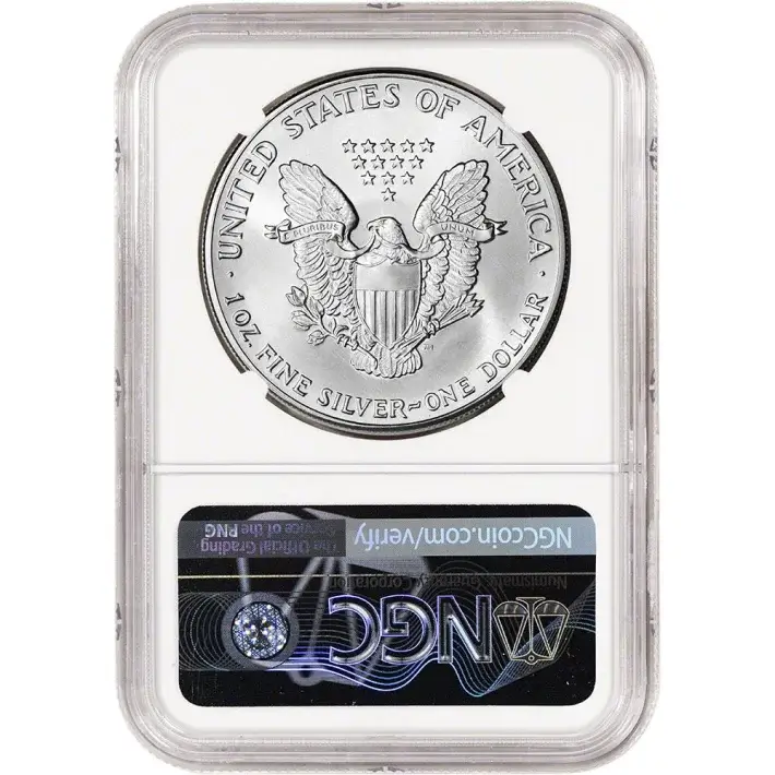 1986 American Silver Eagle Coin - NGC MS69 #3
