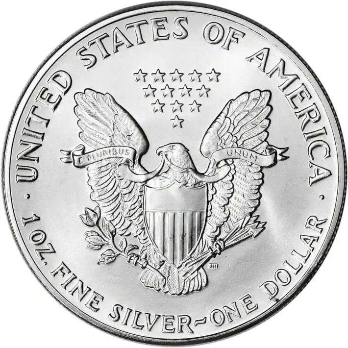 1987 American Silver Eagle - 1 Roll - Twenty 20 BU Coins in Mint Tube #2
