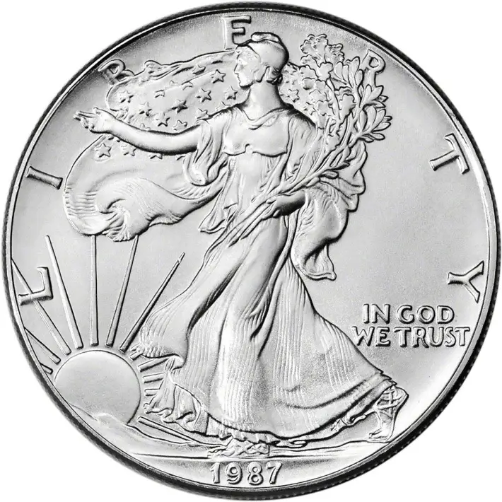 1987 American Silver Eagle Coin - NGC MS69 #3