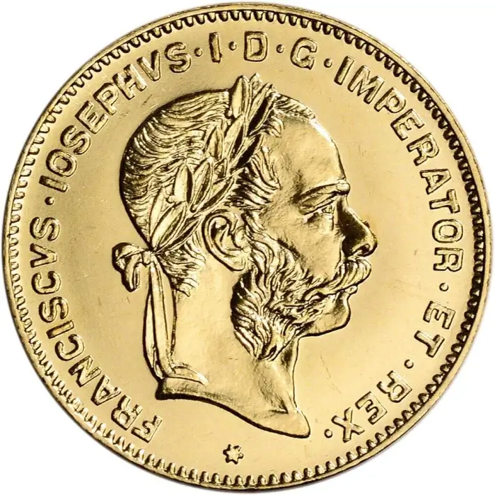 1892 Austria Gold 4 Florin 10 Francs .0933 oz - Franz Joseph I - BU - Restrike #1