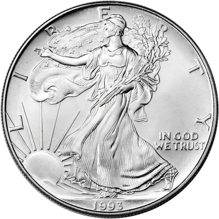 Roll of 20 - 1993 American Silver Eagle - NGC Gem Uncirculated #2