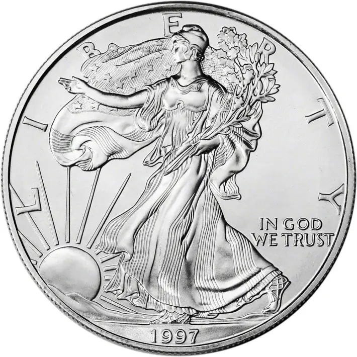1997 American Silver Eagle Coin - NGC MS69 #3