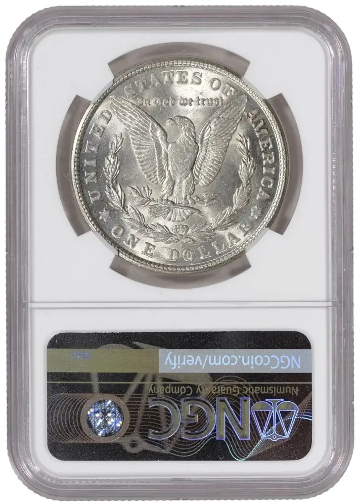 1921 S US Morgan Silver Dollar $1 - NGC MS 63 #2