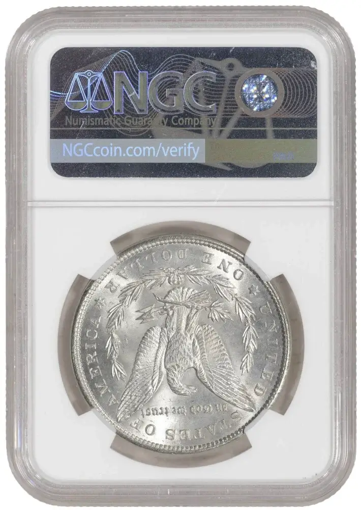 1897 US Morgan Silver Dollar $1 - NGC MS 64 #2