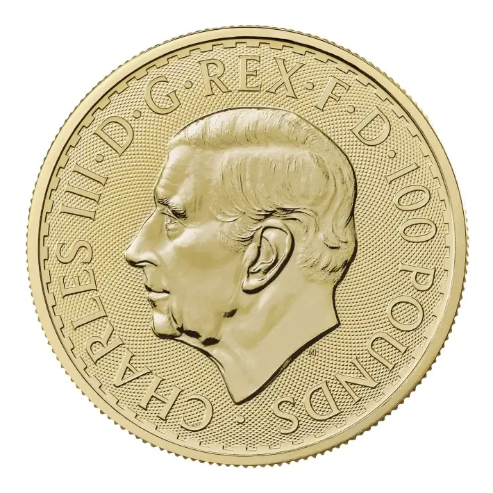 2027 Great Britain Gold Britannia £100 1 oz - BU #2