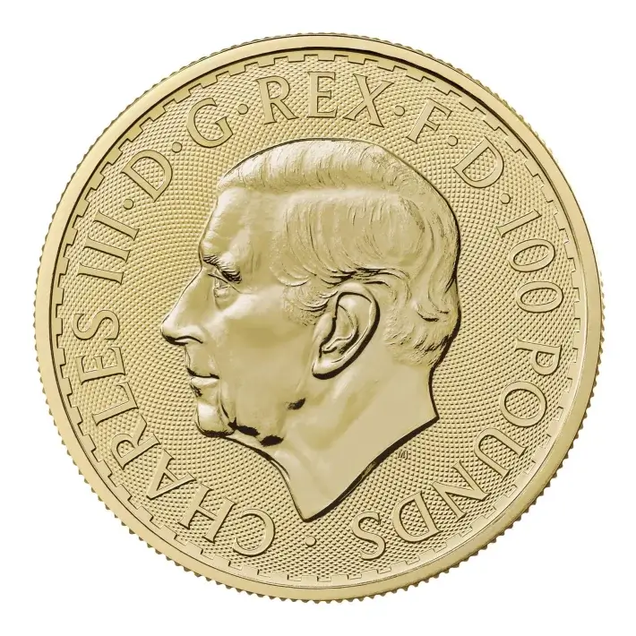 2027 Great Britain Gold Britannia £100 1 oz BU Tube of Ten 10 Coins #3