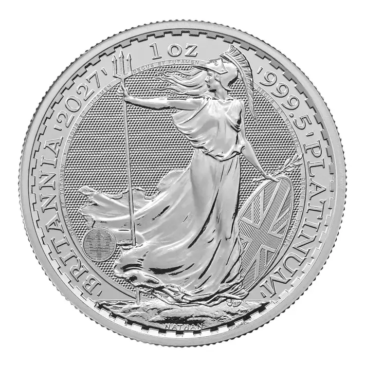 2027 Great Britain Platinum Britannia £100 - 1 oz - BU #1