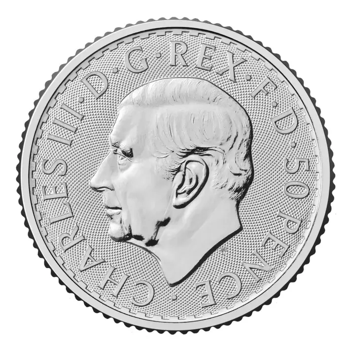 2027 Great Britain Silver Britannia 1/4 oz 50 Pence - BU #2