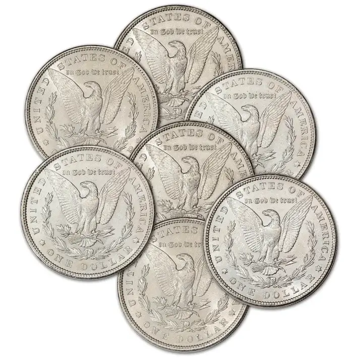 US Morgan Silver Dollar - AU - Pre 1921 Random Date #2