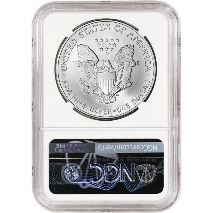 2007 American Silver Eagle Coin - NGC MS69 #4