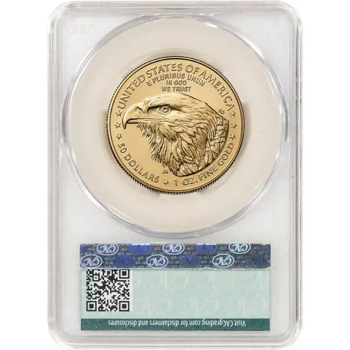 2024 American Gold Eagle 1 oz $50 - CAC MS70 First Delivery #4