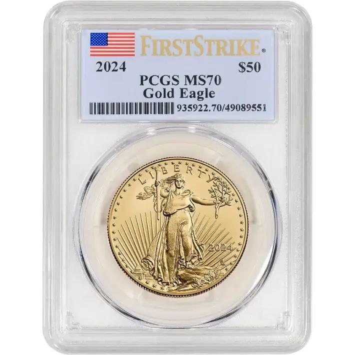 2024 American Gold Eagle 1 oz $50 - PCGS MS70 First Strike #1