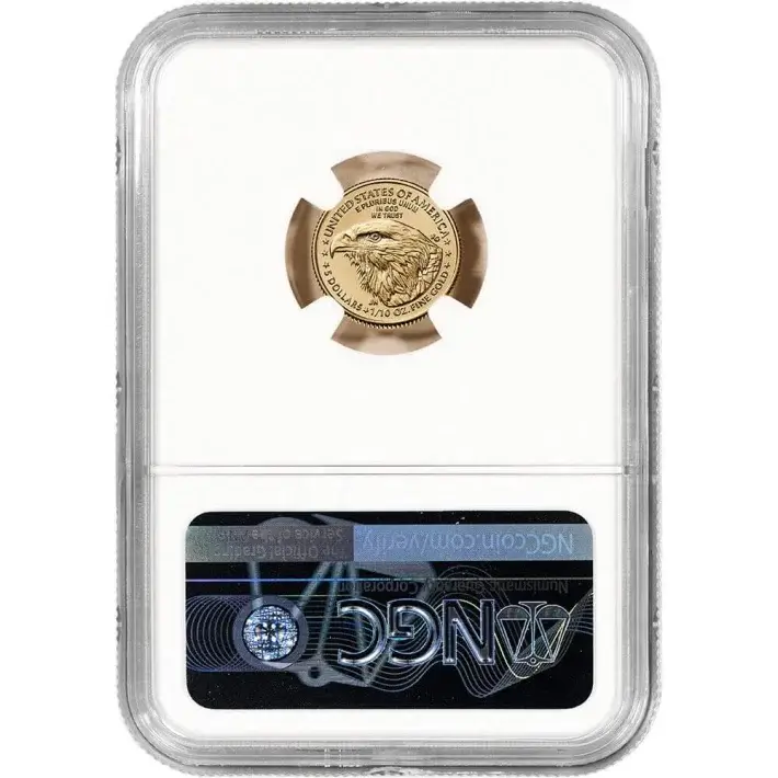 2024 American Gold Eagle 1/10 oz $5 - NGC MS70 First Day Issue Grade 70 #2