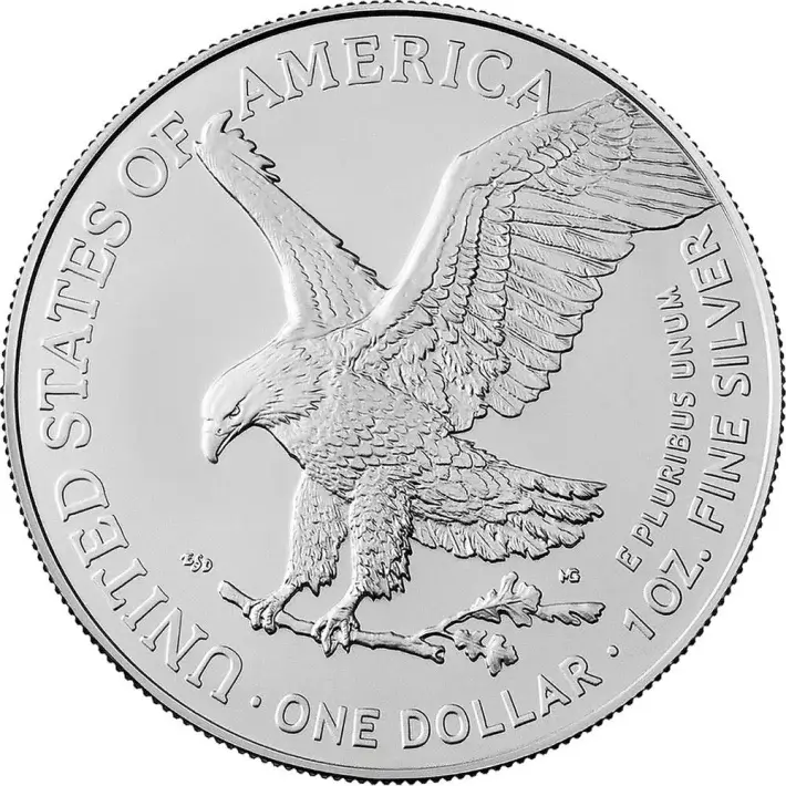 2024 American Silver Eagle 1 oz $1 - BU #2