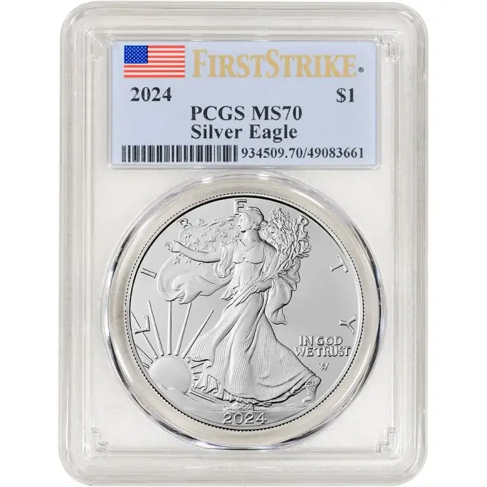 2024 American Silver Eagle - PCGS MS70 First Strike #1