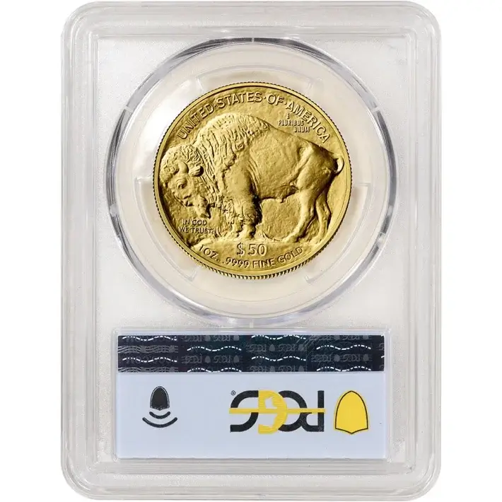 2024 American Gold Buffalo 1 oz $50 - PCGS MS70 First Day of Issue Flag Label #3