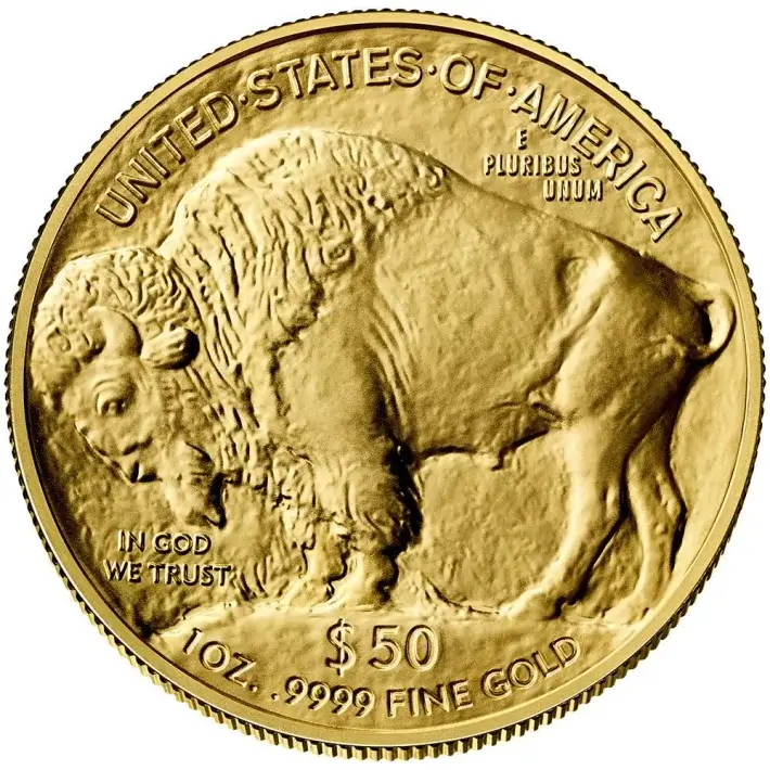 2024 American Gold Buffalo 1 oz $50 - PCGS MS70 First Day of Issue Gold Foil La #4