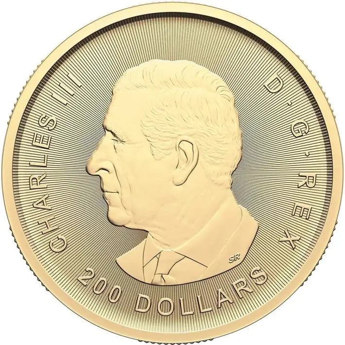 2024 Canada Gold Klondike Gold Rush $200 - 1 oz - BU in Sealed Assay .99999 Fine #4