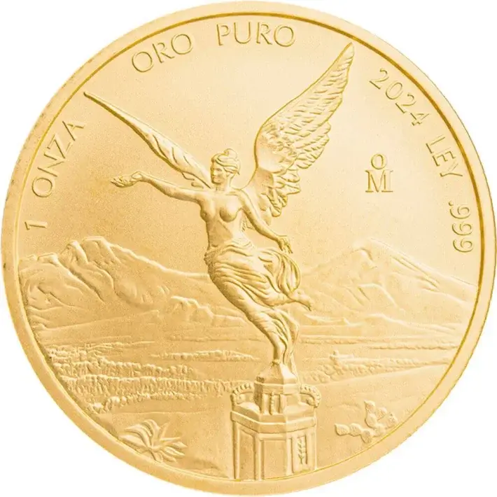 2024 Mexico Gold Libertad 1 oz 1 Onza - BU #1