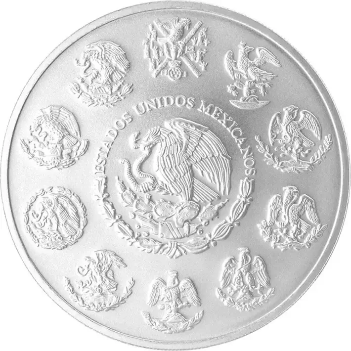 2024 Mexico Silver Libertad 1 oz 1 Onza - 1 Roll - Twenty Five 25 BU Coins #3