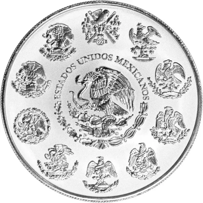 2024 Mexico Silver Libertad 2 oz 2 Onzas - Reverse Proof #2