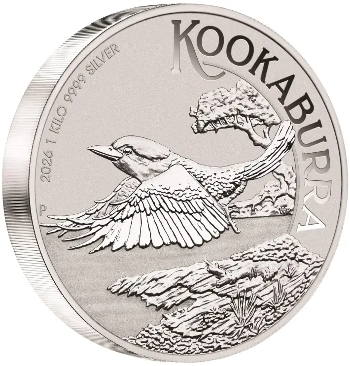 2026 P Australia Silver Kookaburra Kilo 32.15 oz $30 - BU #1