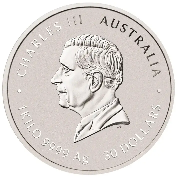 2026 P Australia Silver Lunar Series III Year of the Horse 32.15 oz Kilo $30 BU #2