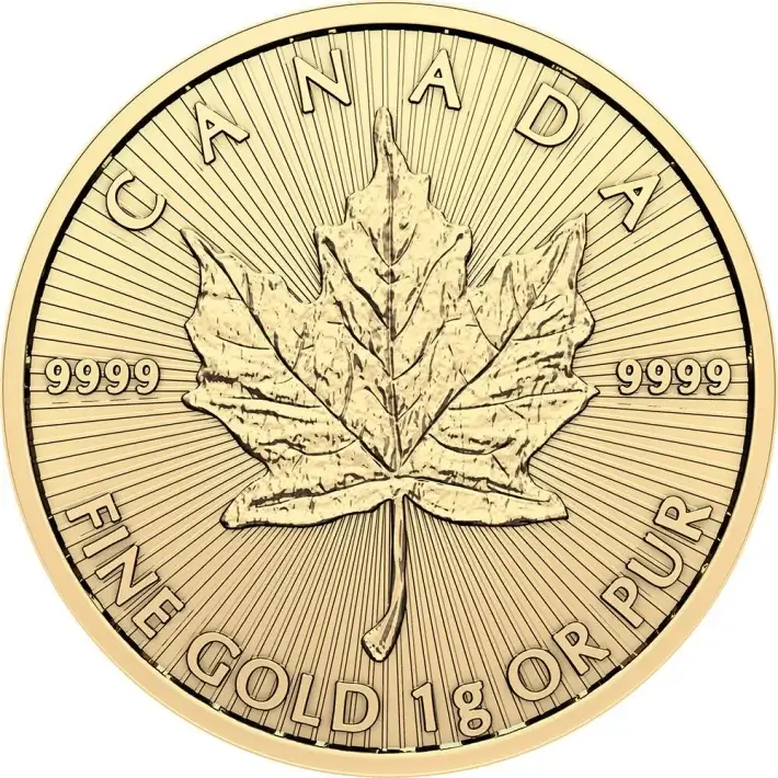 2024 25x1 gram Gold Maplegram25 - RCM - Royal Canadian Mint .9999 Fine in Assay #3