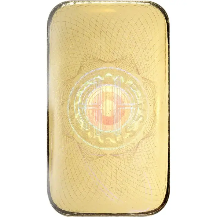 100 gram Gold Bar - Argor Heraeus Kinebar Hologram - 999.9 Fine in Assay #2