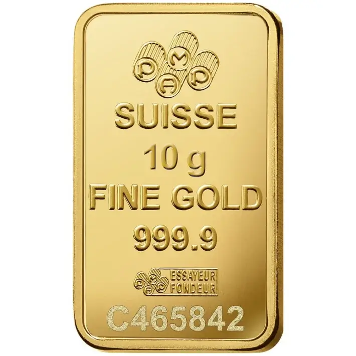 10 gram Gold Bar - PAMP Suisse - Rosa - 999.9 Fine in Sealed Assay #4