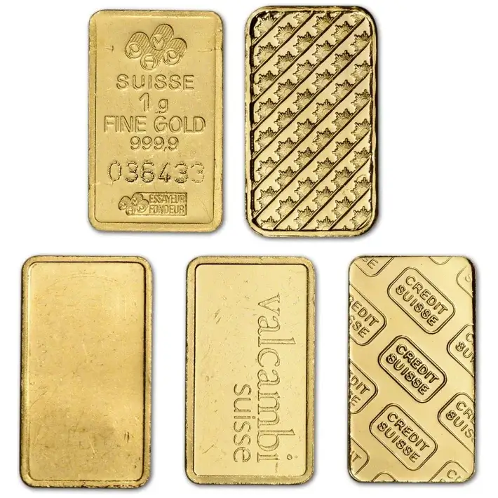 1 gram Gold Bar - Random Brand - Secondary Market - 999.9 Fine #2