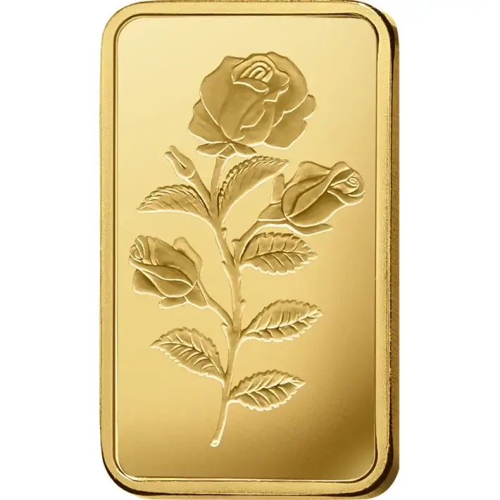 2.5 gram Gold Bar - PAMP Suisse - Rosa - 999.9 Fine in Sealed Assay #3