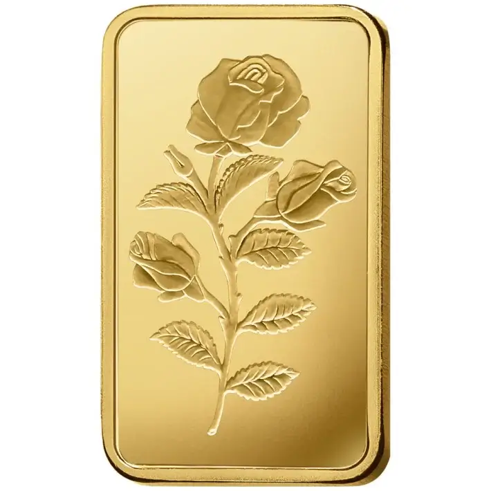 20 gram Gold Bar - PAMP Suisse - Rosa - 999.9 Fine in Sealed Assay #3