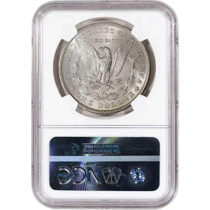 1904 O US Morgan Silver Dollar $1 - NGC MS63 #3