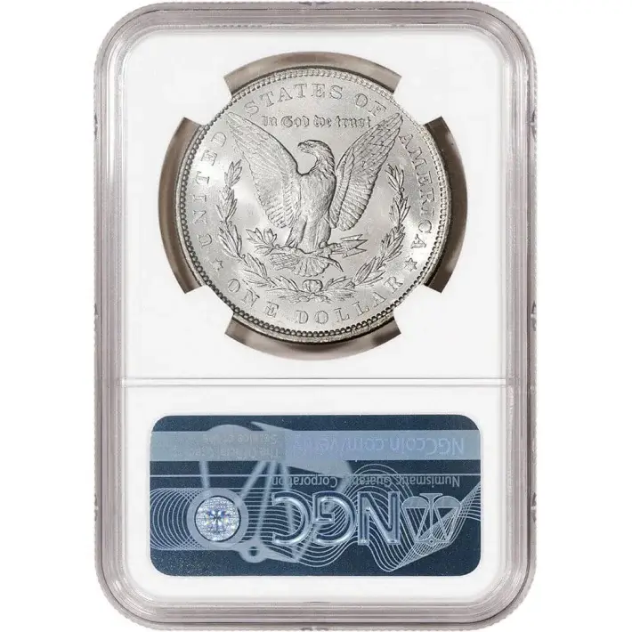 1879 US Morgan Silver Dollar $1 - NGC Brilliant Uncirculated #2