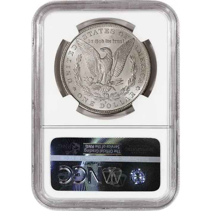 1879 S US Morgan Silver Dollar $1 - NGC Brilliant Uncirculated #2