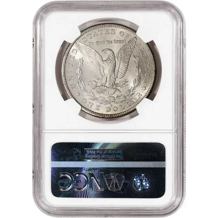 1880 S US Morgan Silver Dollar $1 - NGC MS63 #3